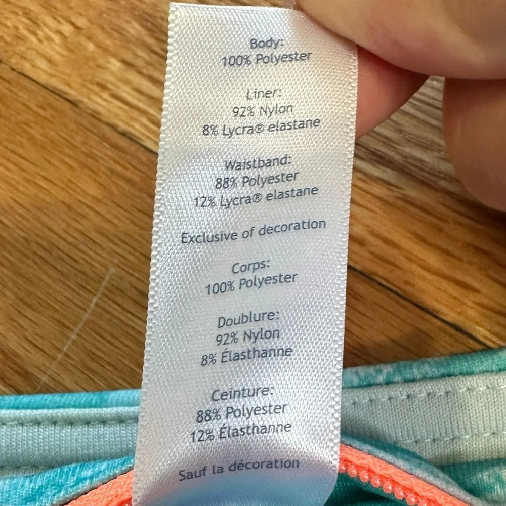Ivivva Set the Pace Skirt Teal Sz 10